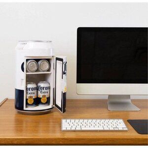 Corona 8 Can Portable Mini Fridge 12V DC 110V AC 5.4L Cooler